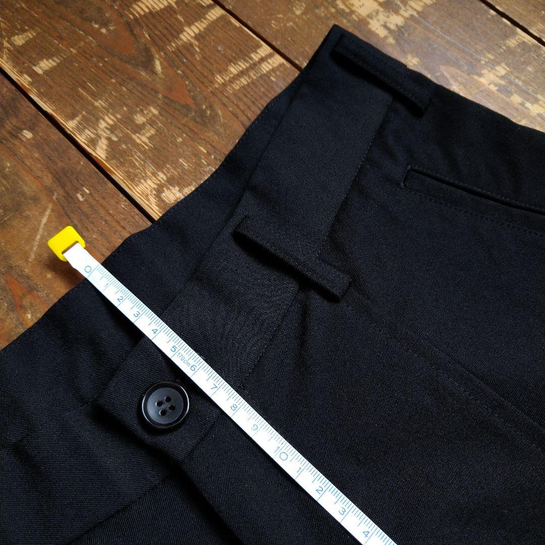 COMME des GARCONS サルエルパンツ ウール ブラック