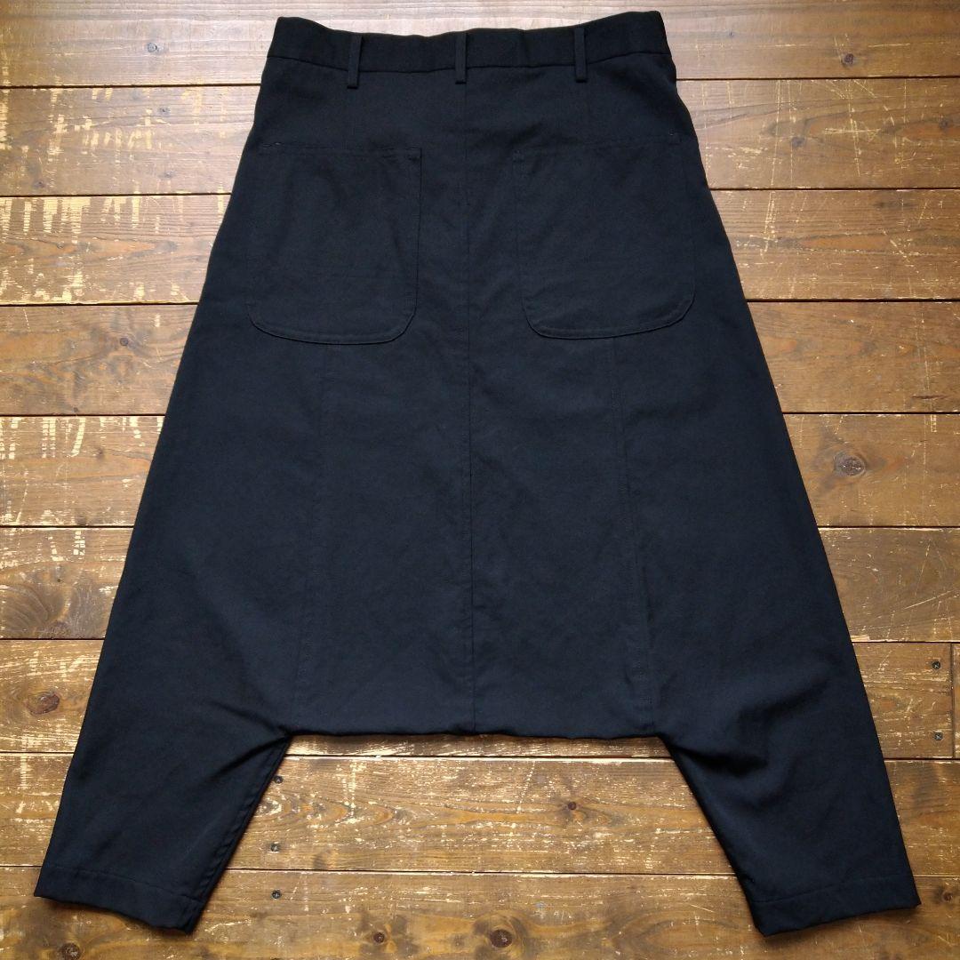 COMME des GARCONS サルエルパンツ ウール ブラック
