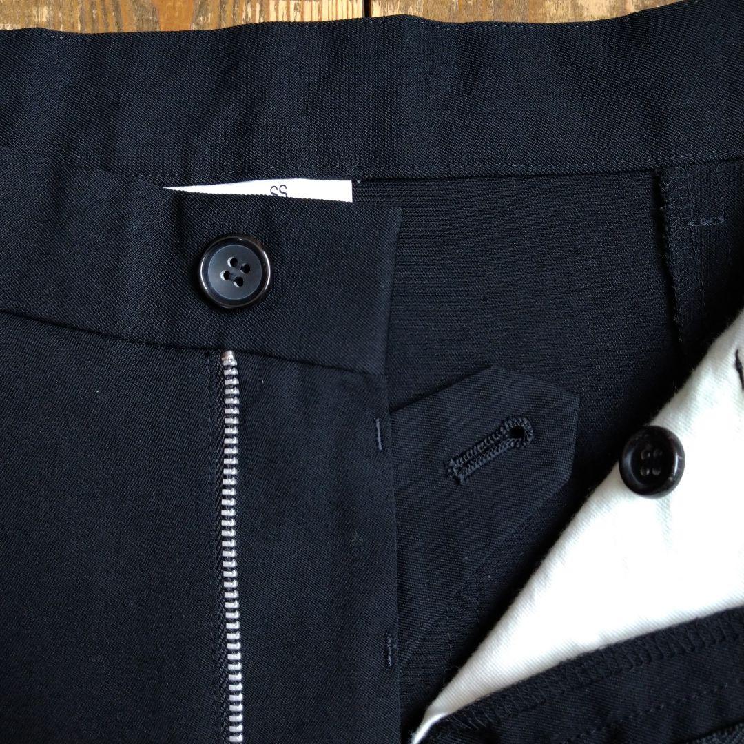 COMME des GARCONS サルエルパンツ ウール ブラック