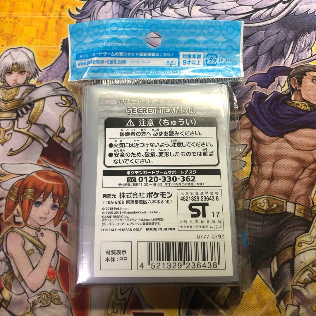 ポケモンカードゲーム　デッキシールド　SECRET TEAMS R サカキ