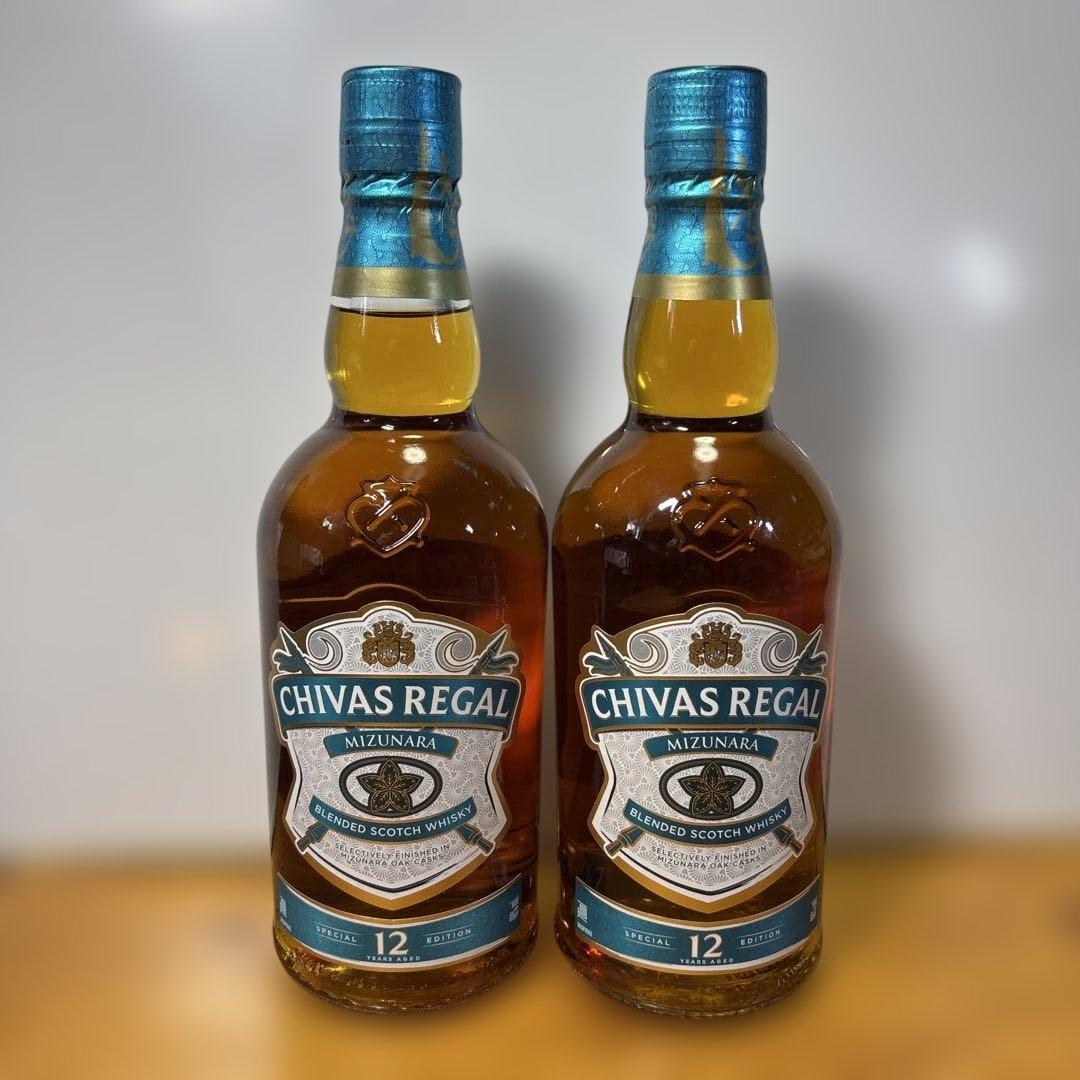 CHIVAS REGAL 12年 ミズナラ 700ml 40% 2本セット