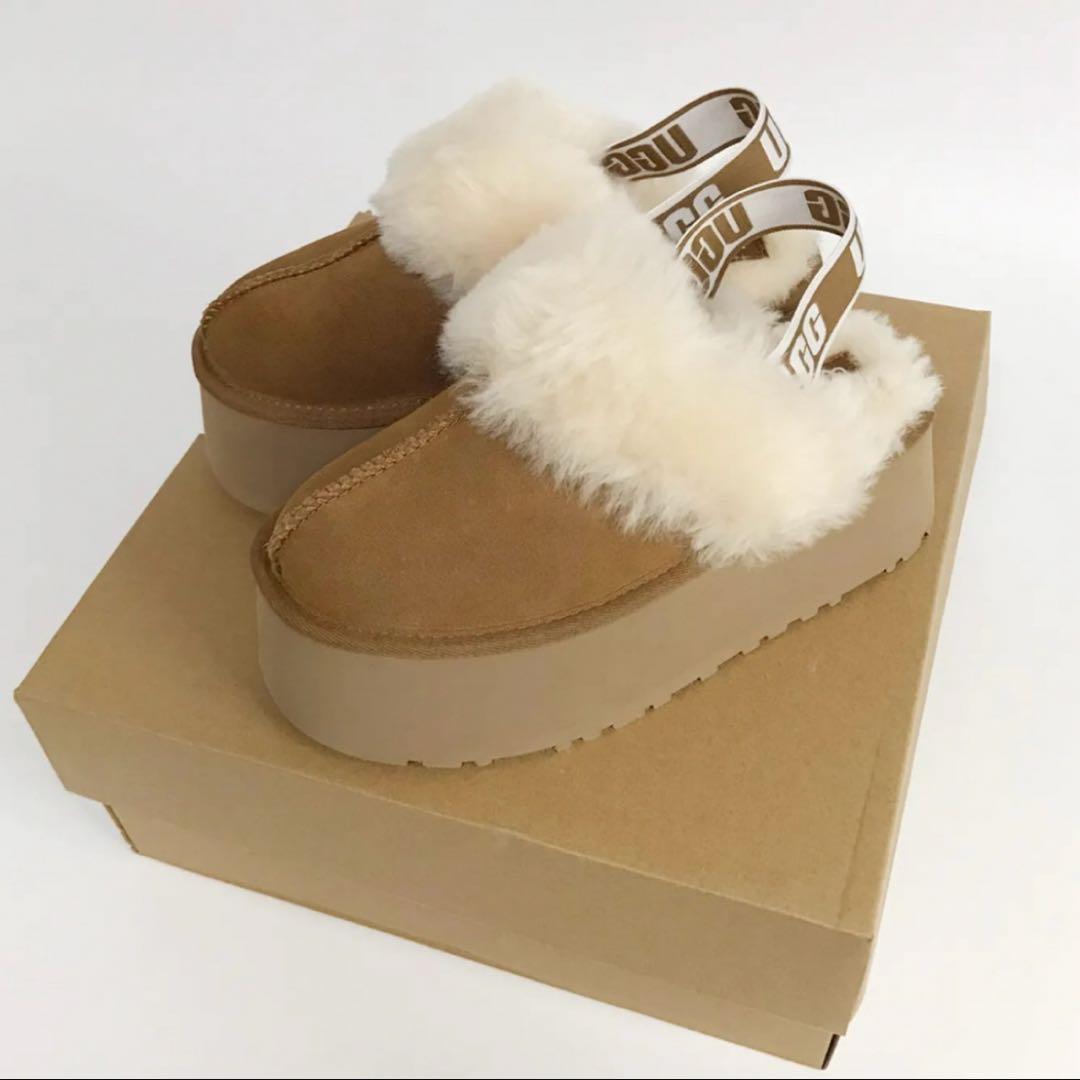 【23時59分まで】UGG Funkette ファンケット サンダル 厚底