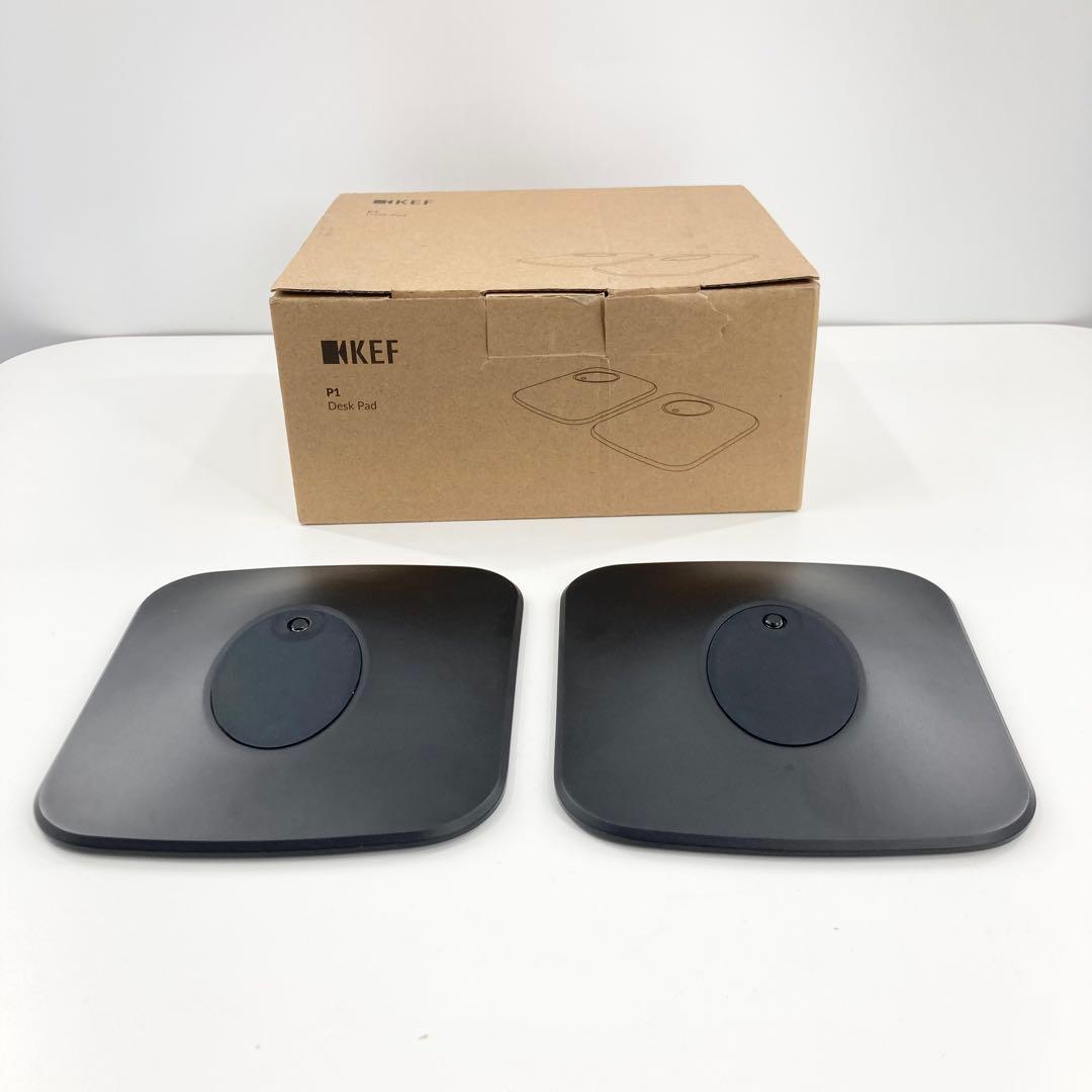 KEF LSX II ワイヤレススピーカー 極美品 C3リモコン 純正スタンド付