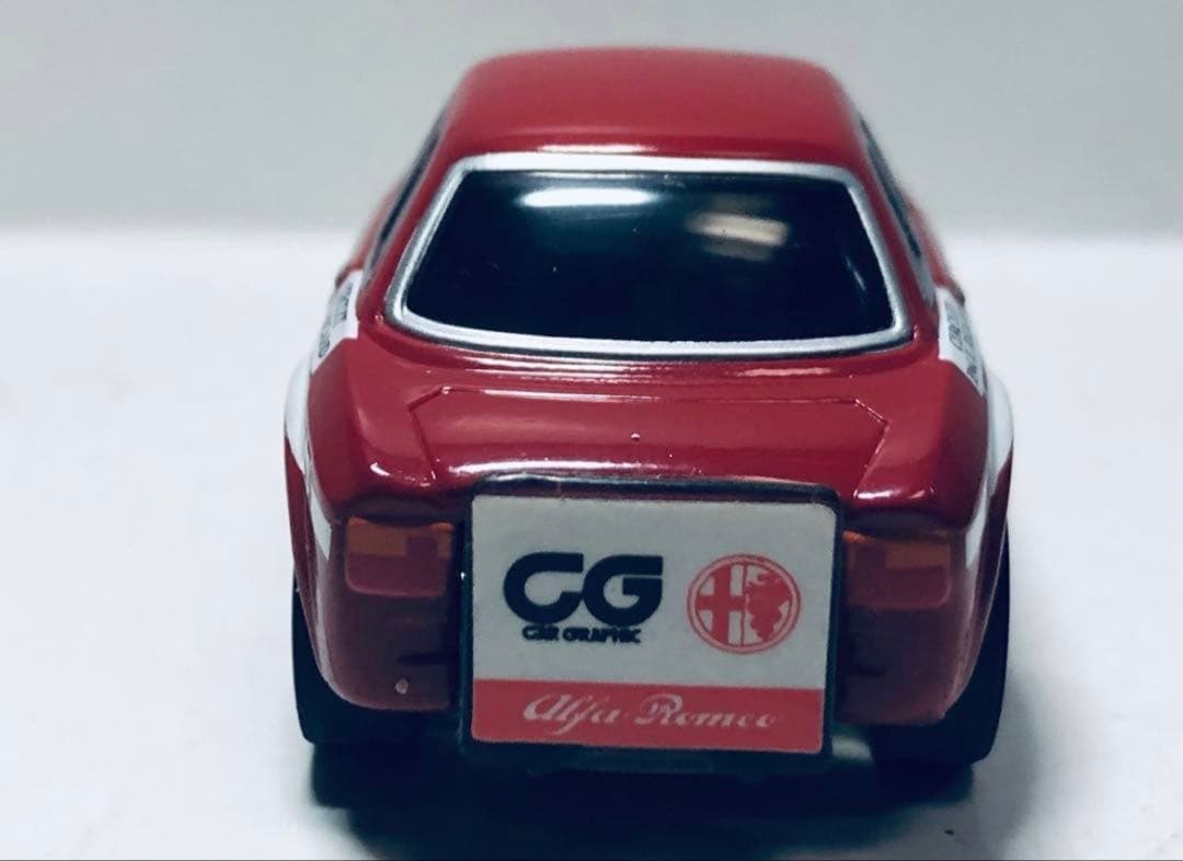チョロQ　アルファロメオ Alfa Romeo GTA カーグラフィック