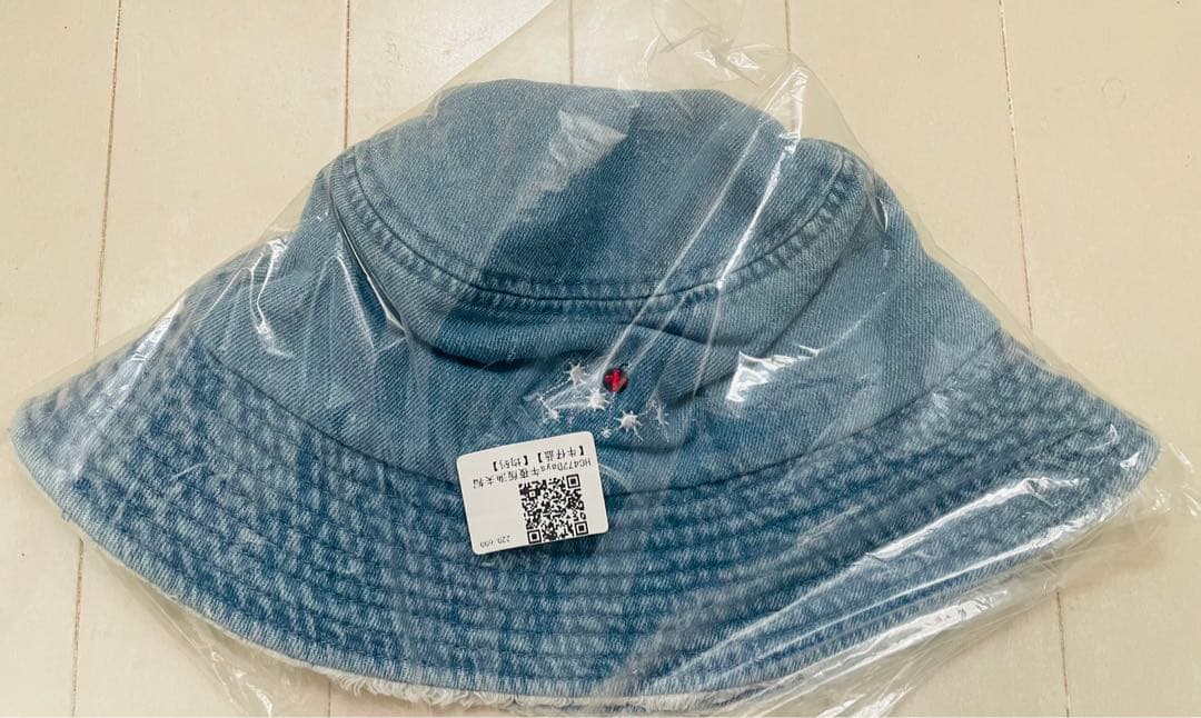 ehzz 帽子 デニム タグ付き 箱なし 初心閃現 チャンジャーハン ハット帽