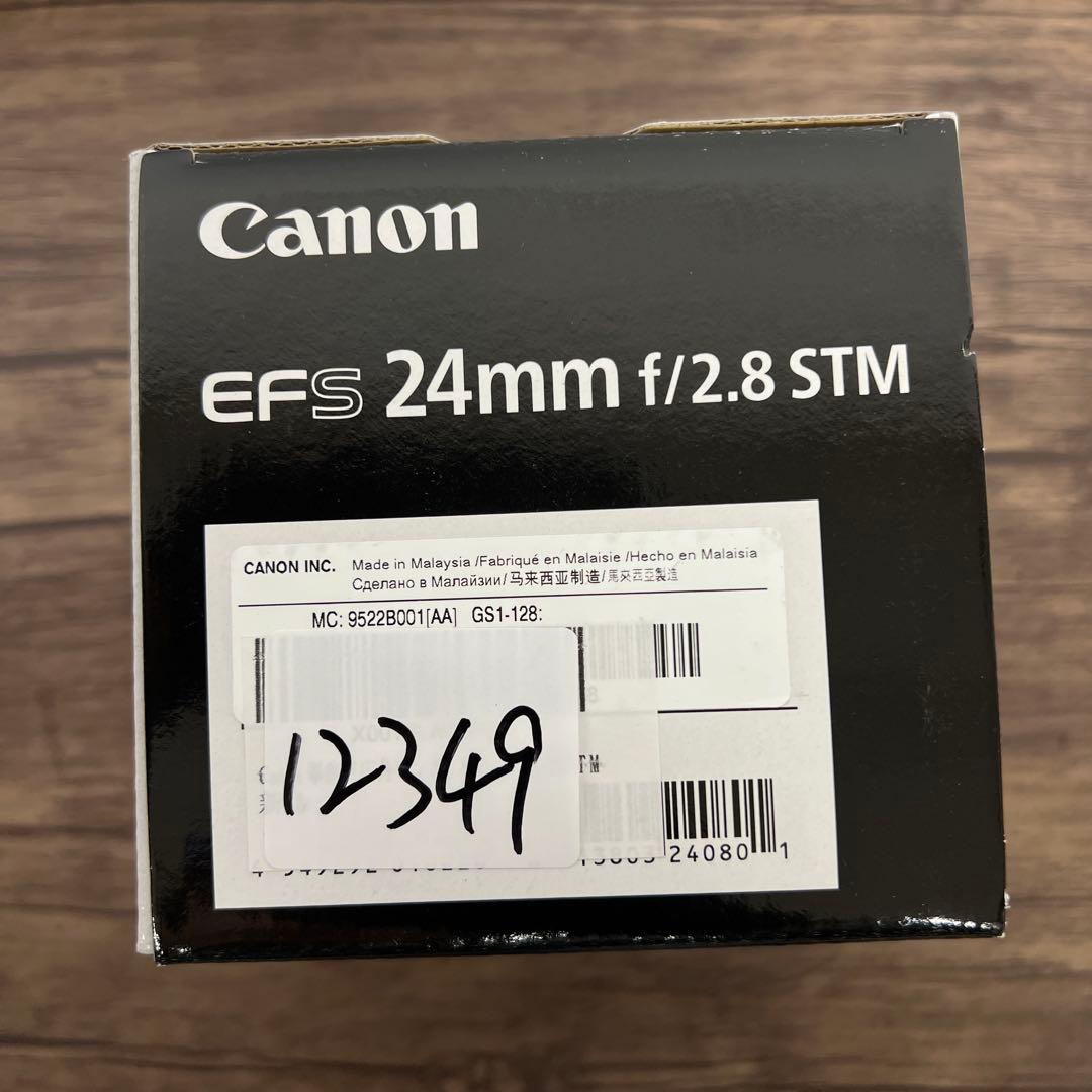 Canon 単焦点広角レンズ EF-S24mm F2.8 STM APS-C対応
