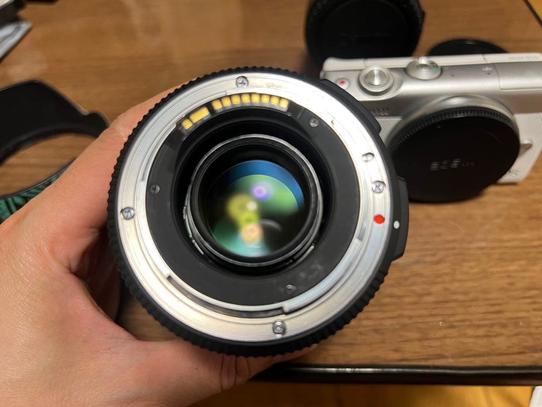 デジタルカメラ Canon M100+ sigma 17-50f2.8+ adapter