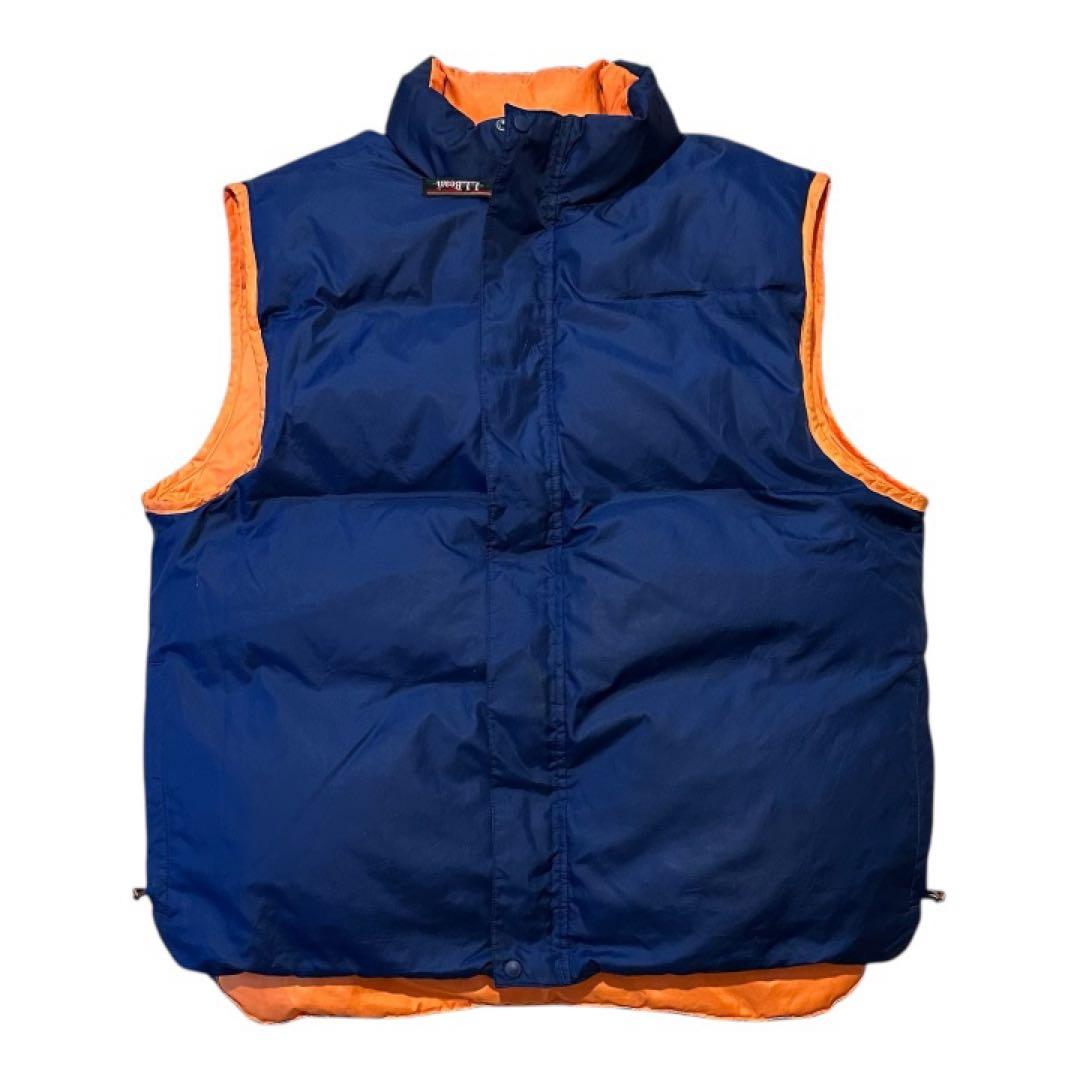『L.L.BEAN』90s00s ダウン ベスト エルエルビーン リバーシブル