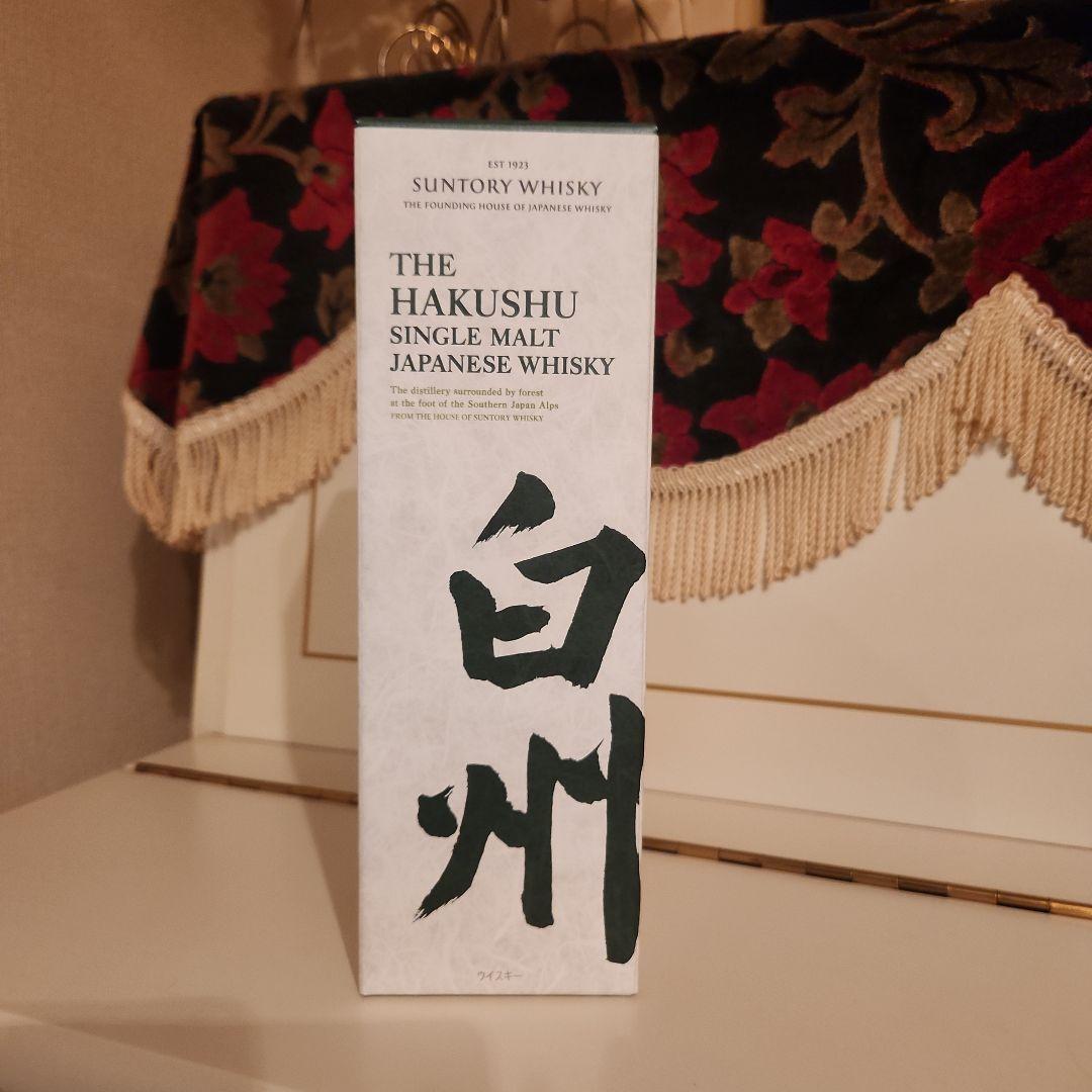 [新品商品] 白州 シングルモルトウイスキー (新) 化粧箱付き !