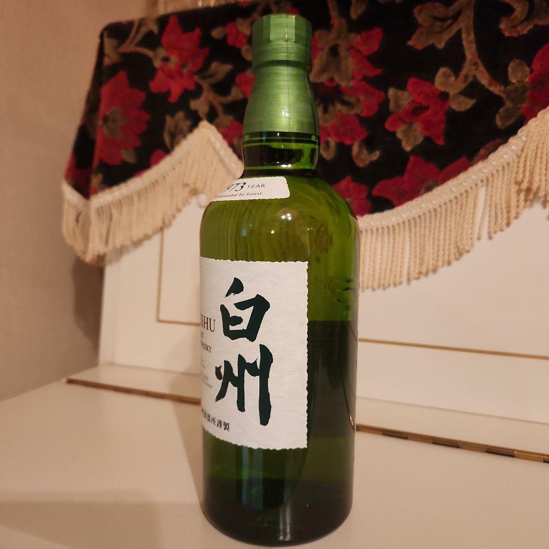 [新品商品] 白州 シングルモルトウイスキー (新) 化粧箱付き !