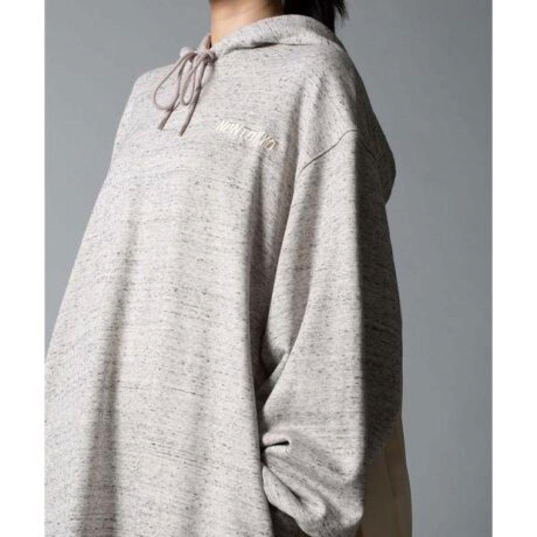 NON TOKYO/ノントーキョー/バックプリーツスウェットワンピース