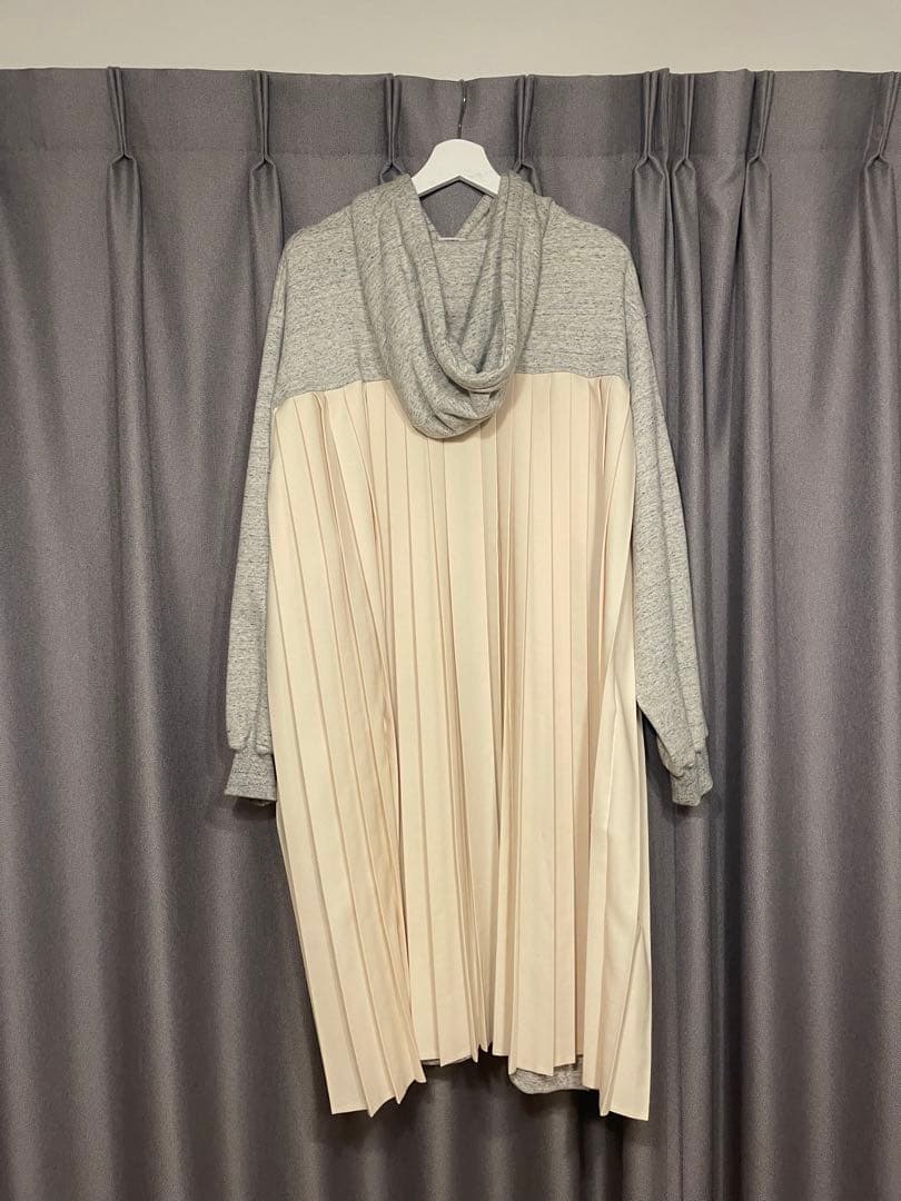 NON TOKYO/ノントーキョー/バックプリーツスウェットワンピース