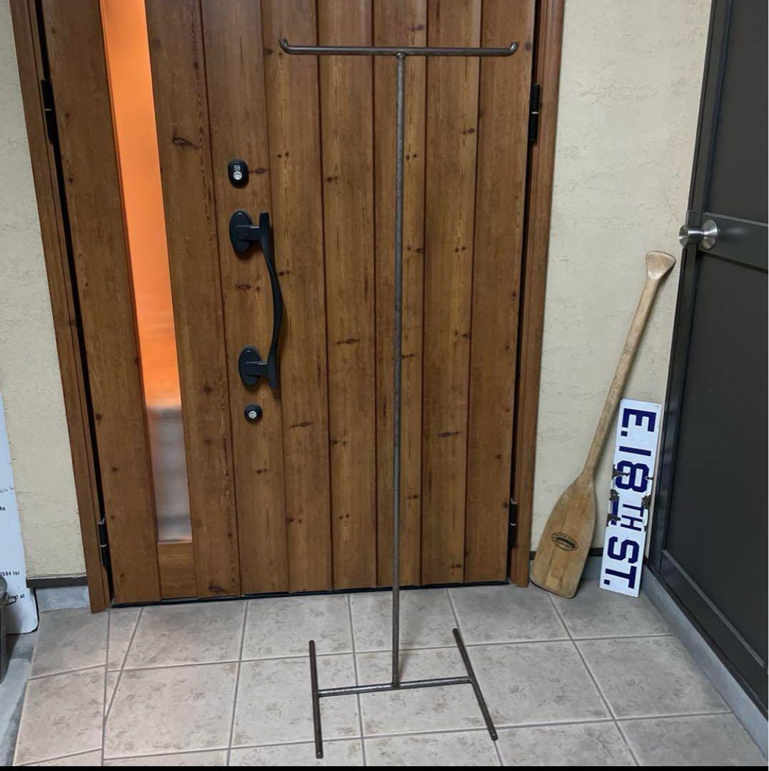 【BECK 様まとめ品②】インダストリアル アイアン T字ハンガーラック