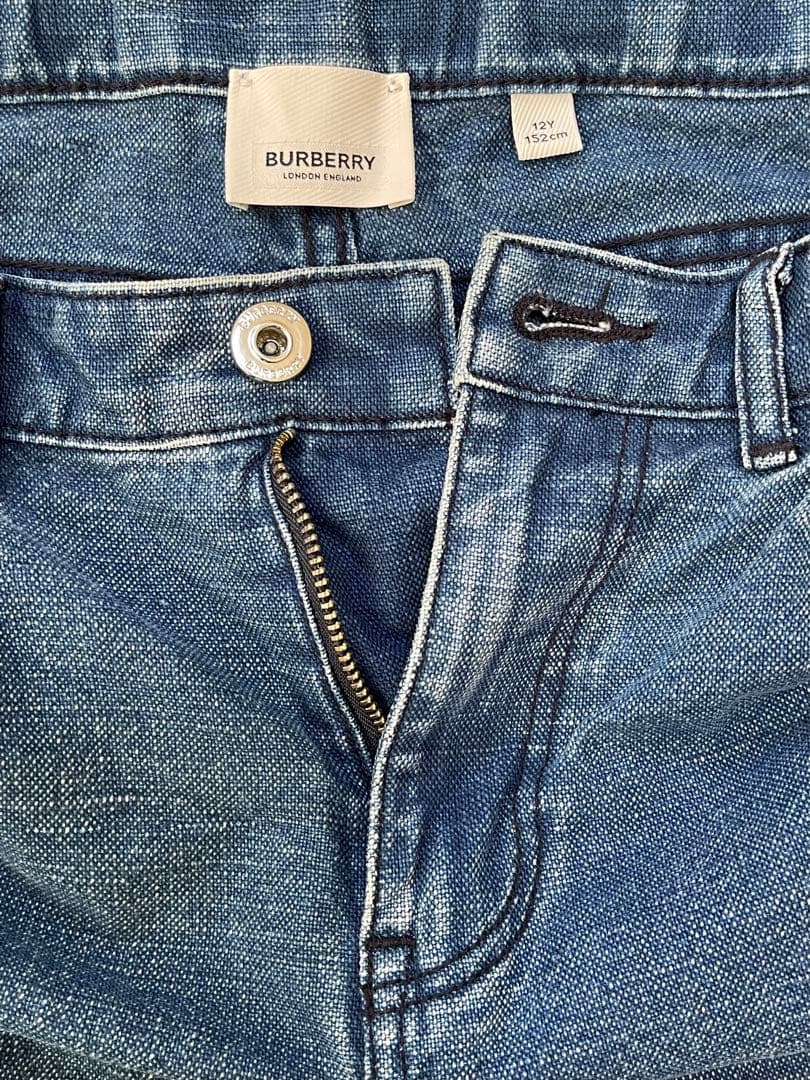 【最終値下げ】BURBERRY チルドレン　ロゴデニム　12Y（152cm）
