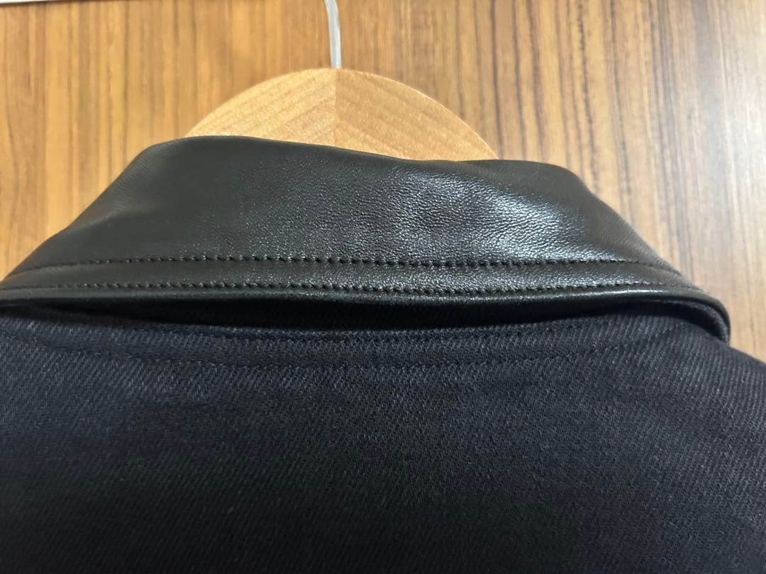 comoli 24aw デニムレザーワークジャケット　2 AURALEE