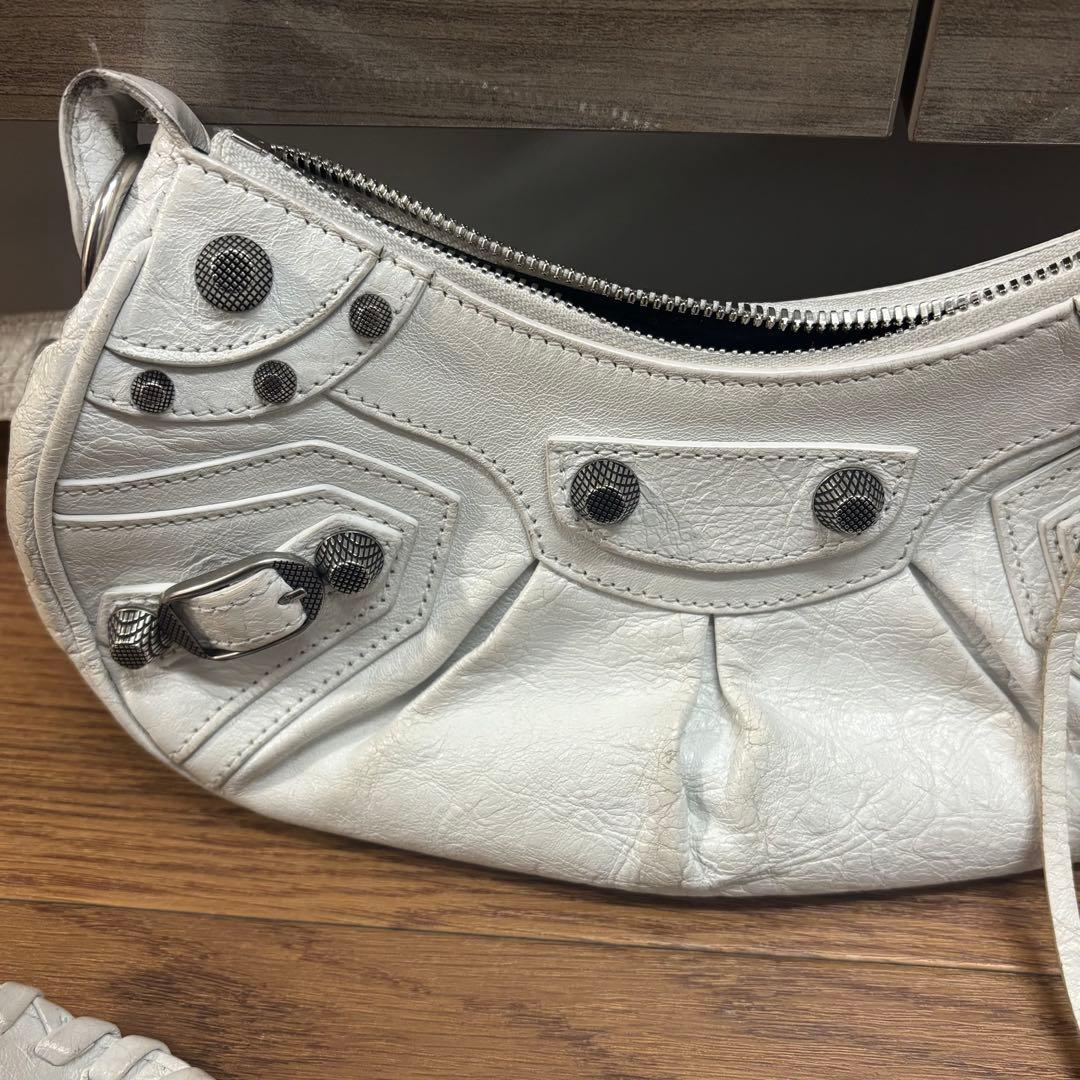 KMbalenciaga le cagole XS white