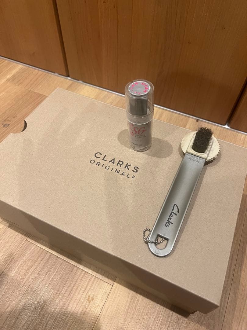 値下げ！CLARKS チャッカブーツ　ベージュ　オリジナルズUS9 （27㎝）