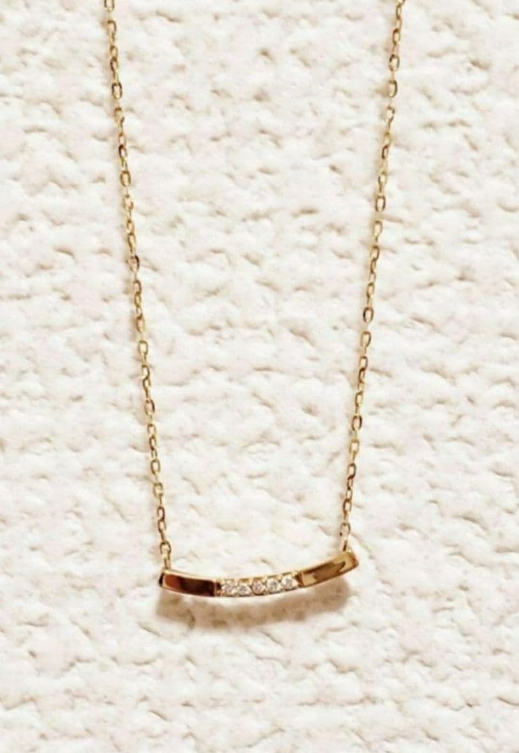 【美品】ete K10YG ダイヤモンド プレート