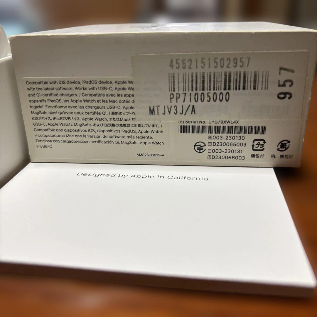 イヤホン MTJV3J/A