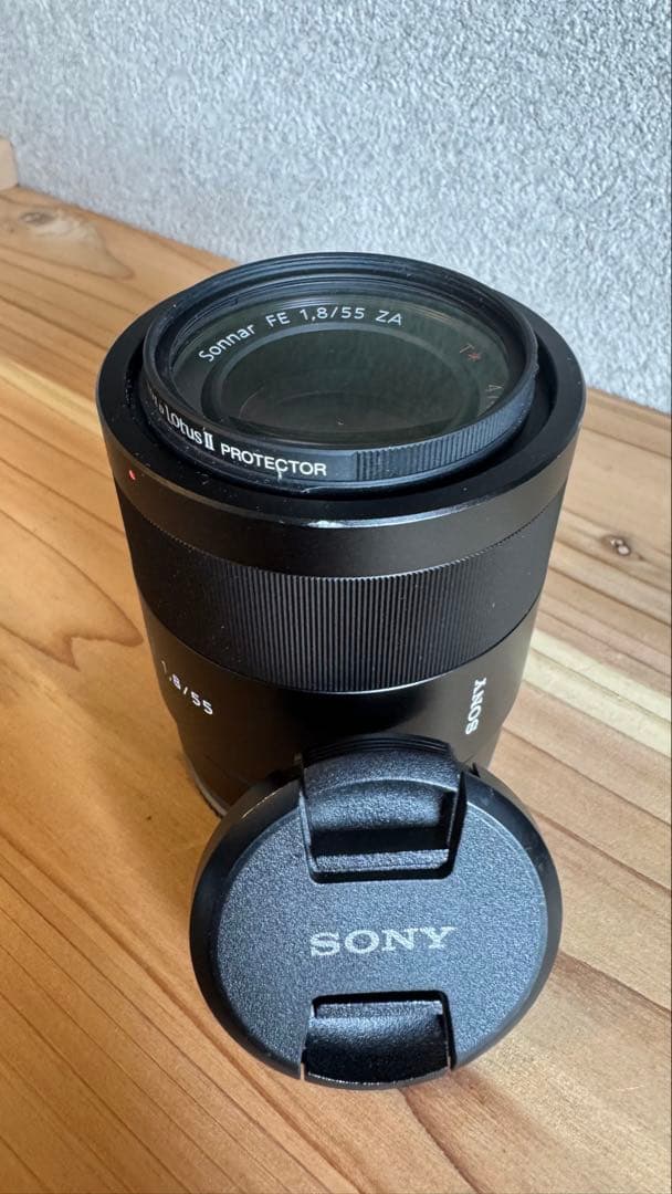 【SONY Eマウント】ZEISS FE1.8/55mm 単焦点保護フィルター付