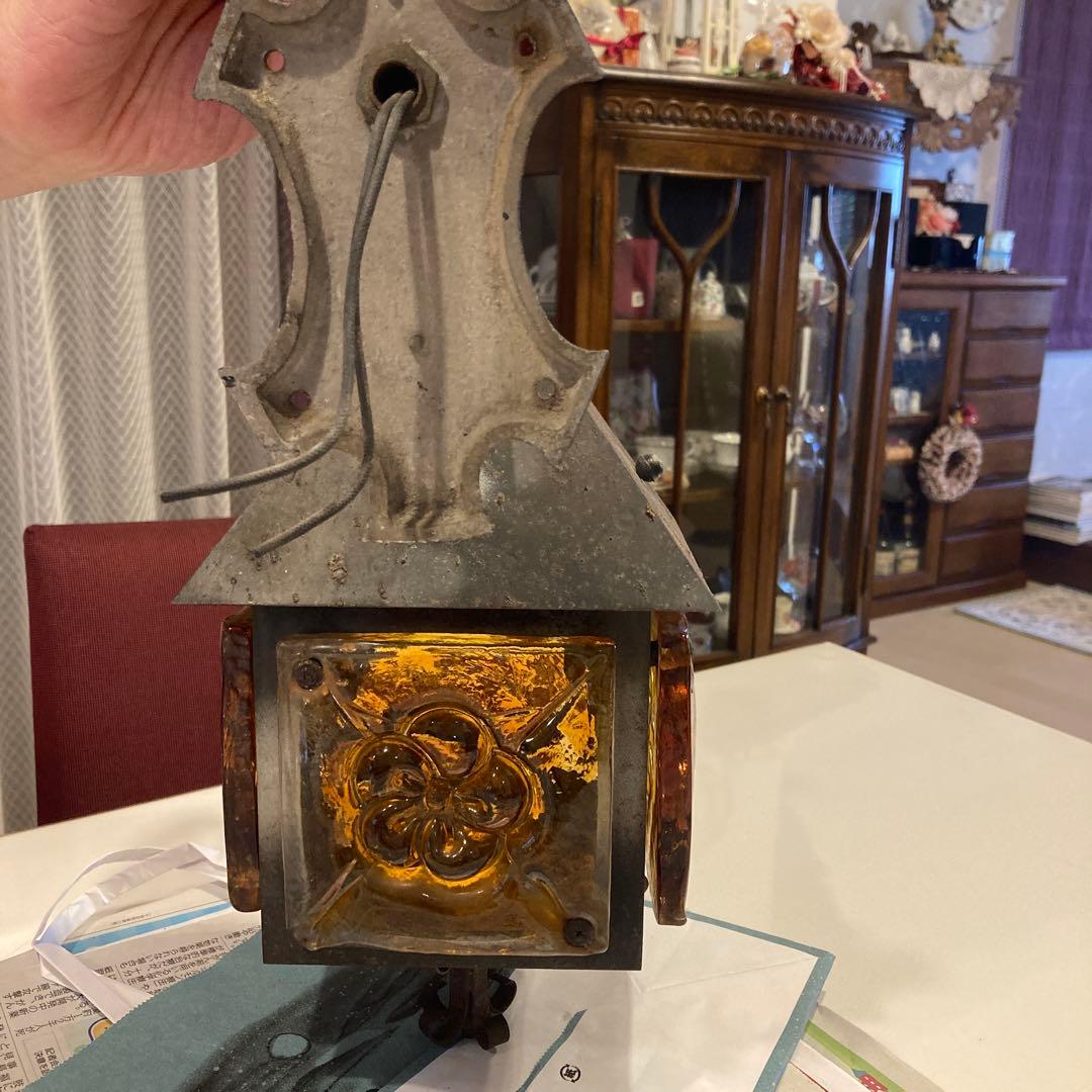 ビンテージ　門灯　外灯　玄関灯　アンティーク　昭和レトロ