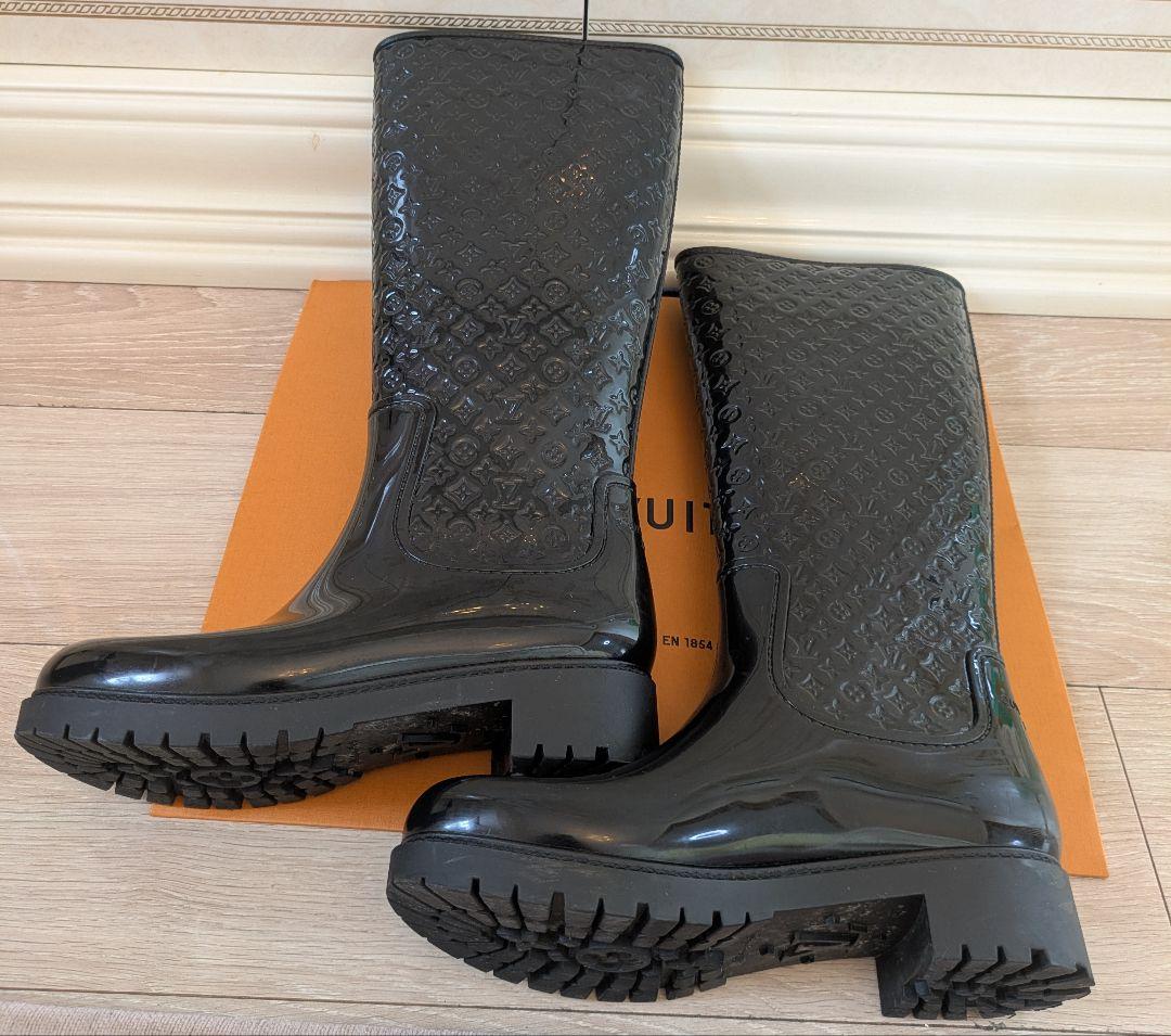 ルイ・ヴィトン　レインブーツ　23.5cm