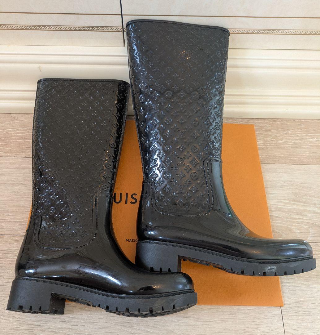 ルイ・ヴィトン　レインブーツ　23.5cm