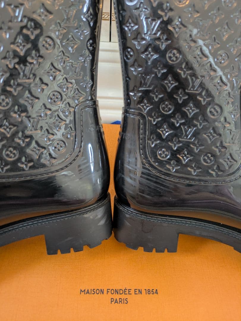 ルイ・ヴィトン　レインブーツ　23.5cm