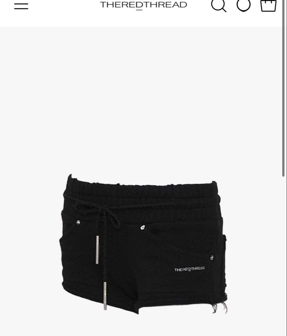 パンツ THEREDTHREAD S basic sweat pants short