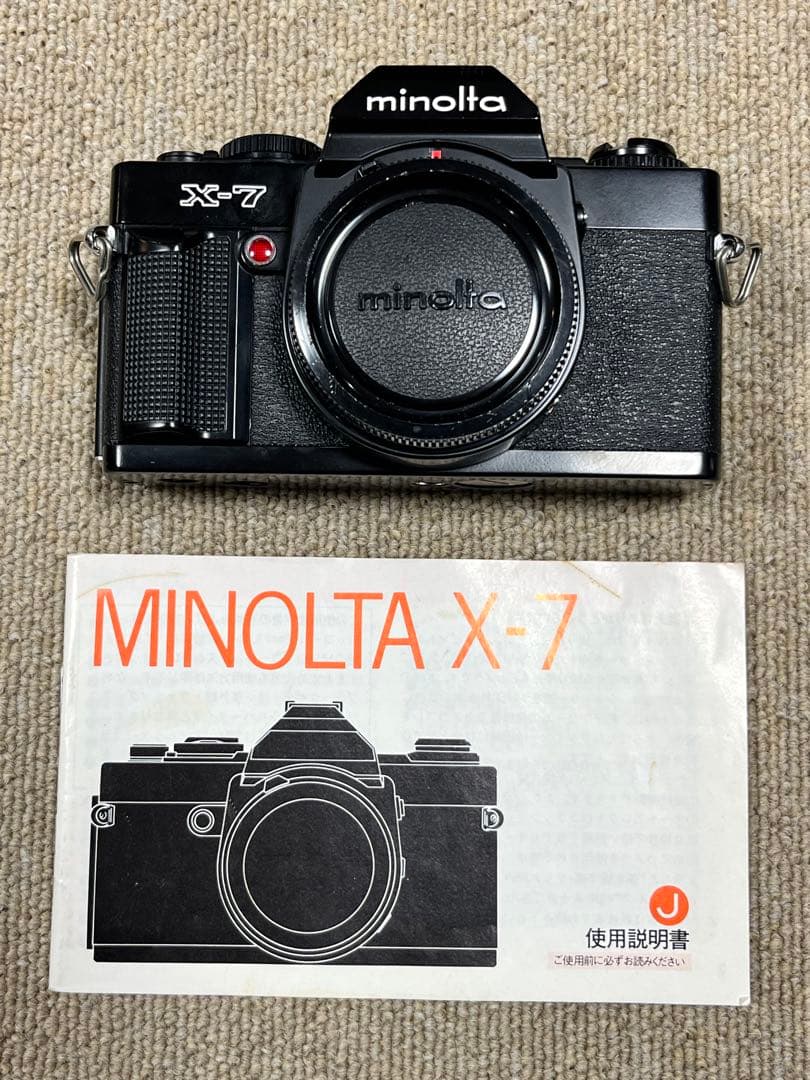 ミノルタ MINOLTA X7 ブラック 中古 美品