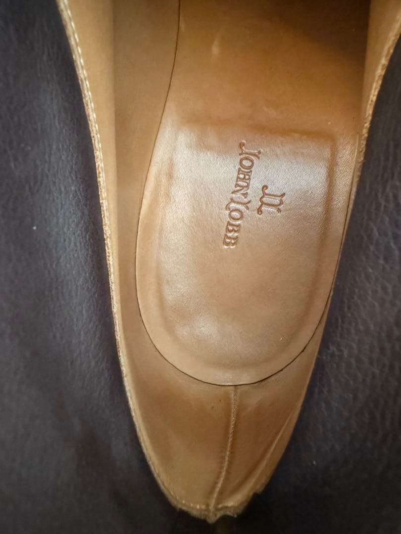 JOHN LOBB LOPEZ ロペス スエードローファー ブラウン