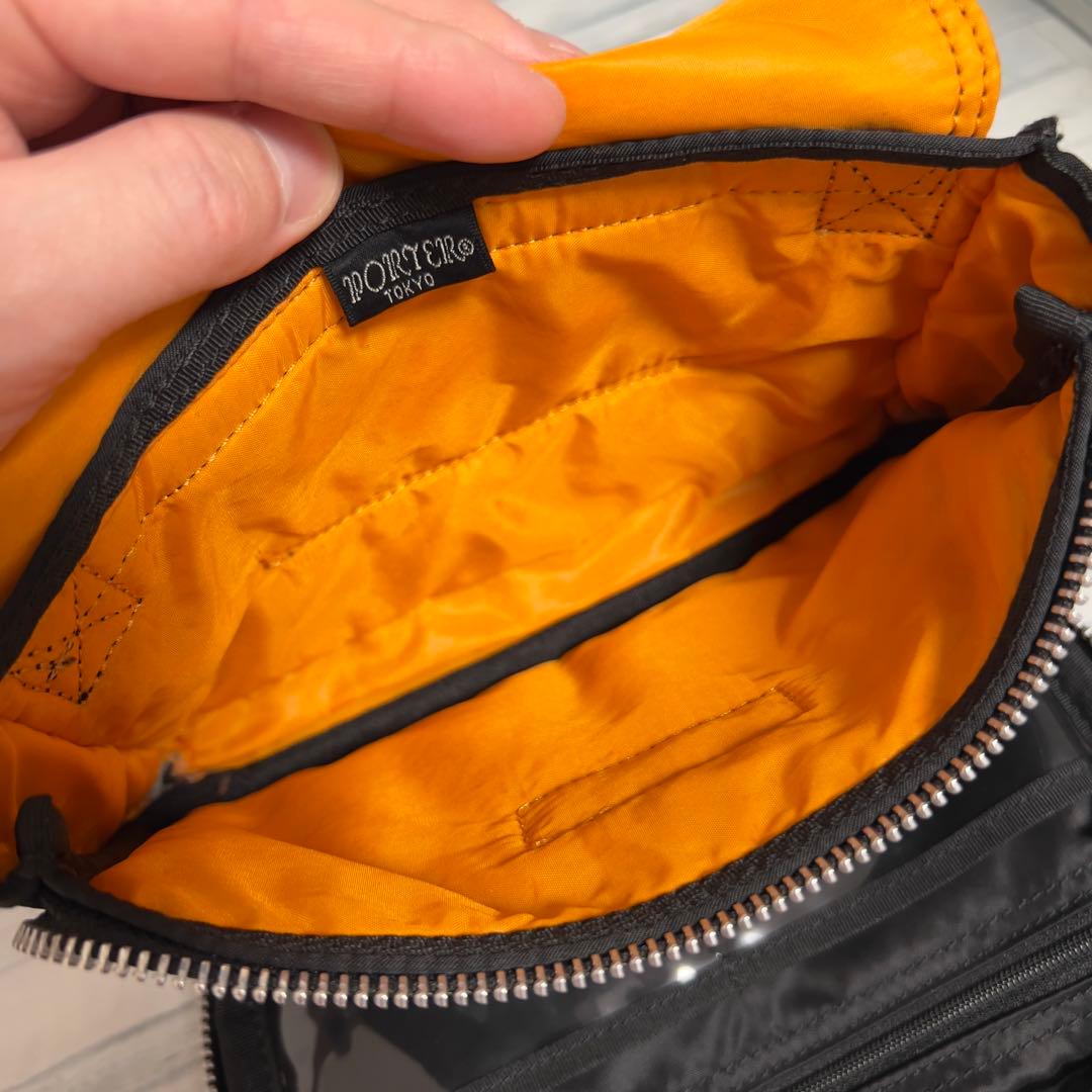 【美品・廃盤】PORTERポーター タンカー ショルダーバッグ ブラック　ポーチ