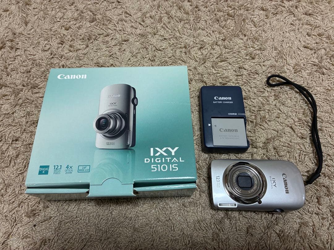 Canon IXY DIGITAL 510 IS シルバー