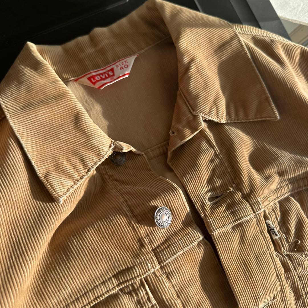 70s levi's リーバイス コーデュロイ 【40】 USA製 ジャケット
