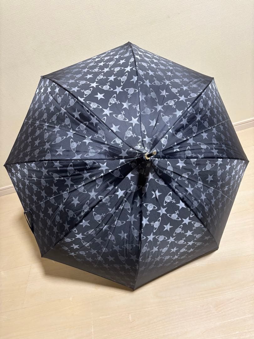 Vivienne Westwood/新品/雨傘 スター&ORB 長傘/ネイビー