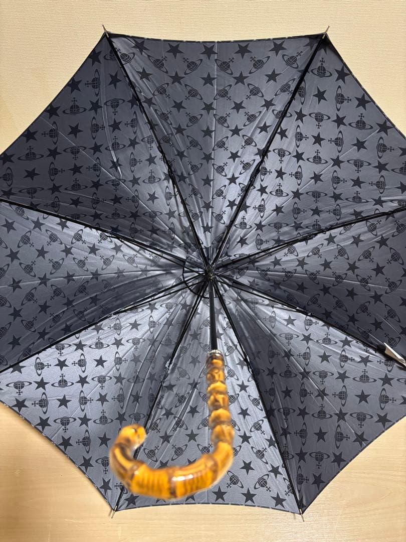 Vivienne Westwood/新品/雨傘 スター&ORB 長傘/ネイビー