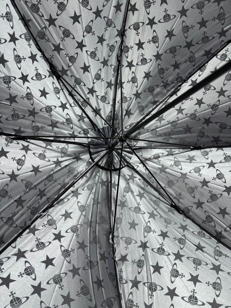 Vivienne Westwood/新品/雨傘 スター&ORB 長傘/ネイビー