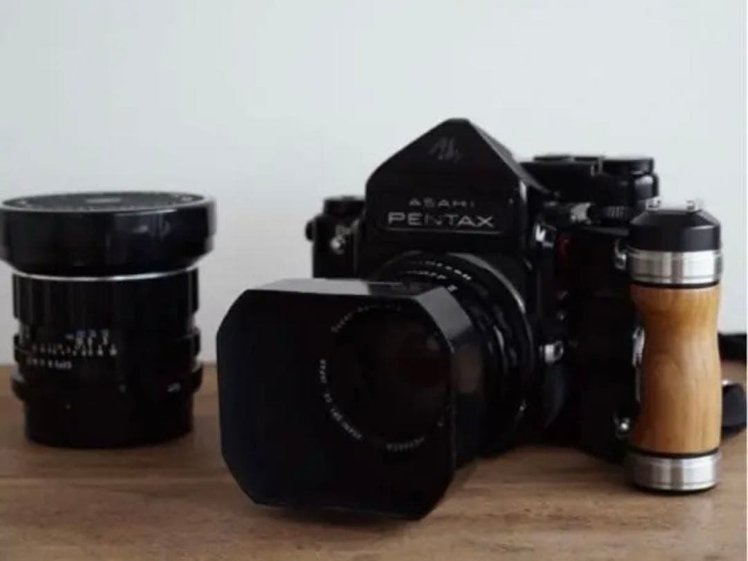 PENTAX 67 バケペン 中判カメラ レンズ2本 美品