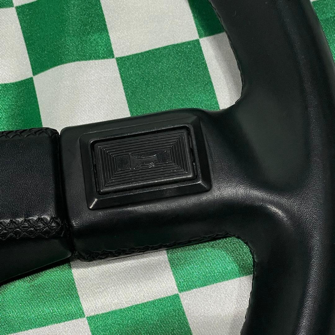 イタルボランテコルサスーパーレザー ステアリング 4スポーク 約35φ 美品