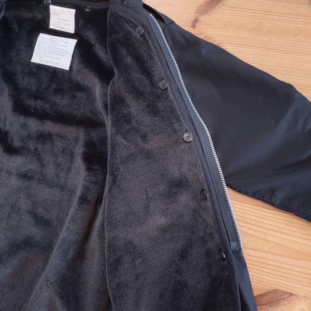 【美品】ヒューストン M-51 モッズコート　ライナー付き　黒　XXS