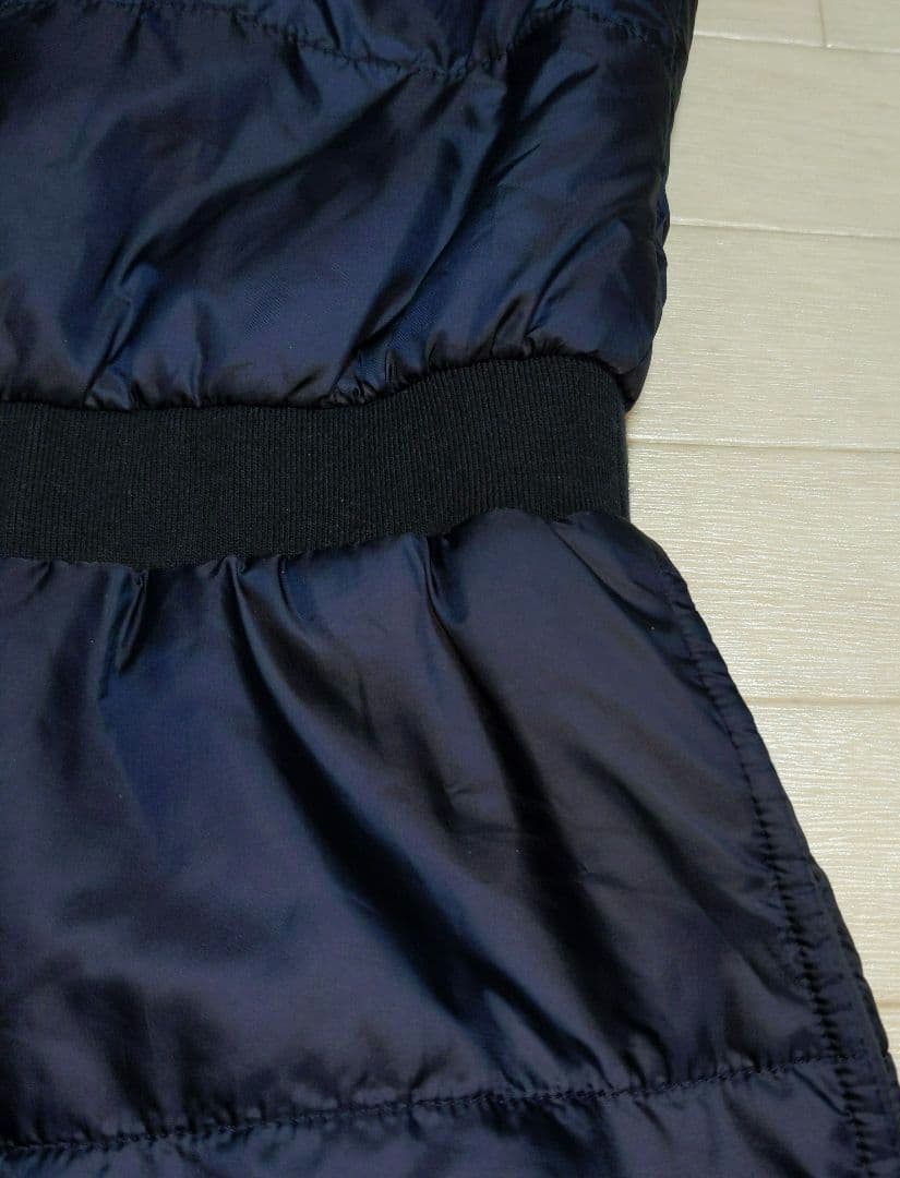 再再再値下げ美品！ビームスゴルフ　中綿ワンピースL　紺ネイビー