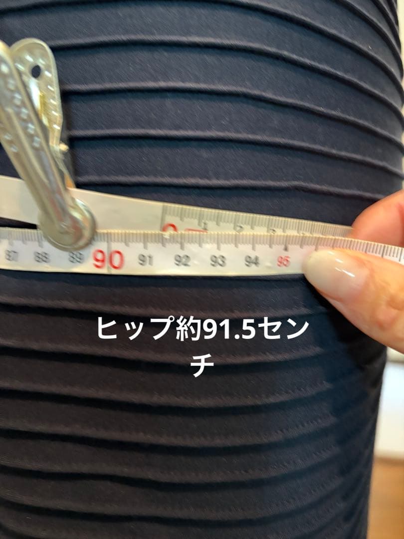 TADASHI SHOJI タダシショージ　ネイビー レース袖 ドレス謝恩会