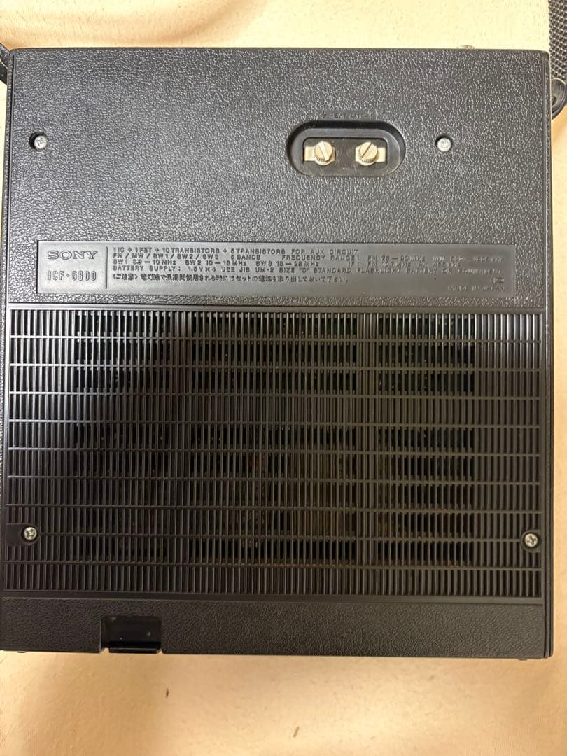 m*様 中古　ジャンク品　SONY ICF-5800 スカイセンサー5800
