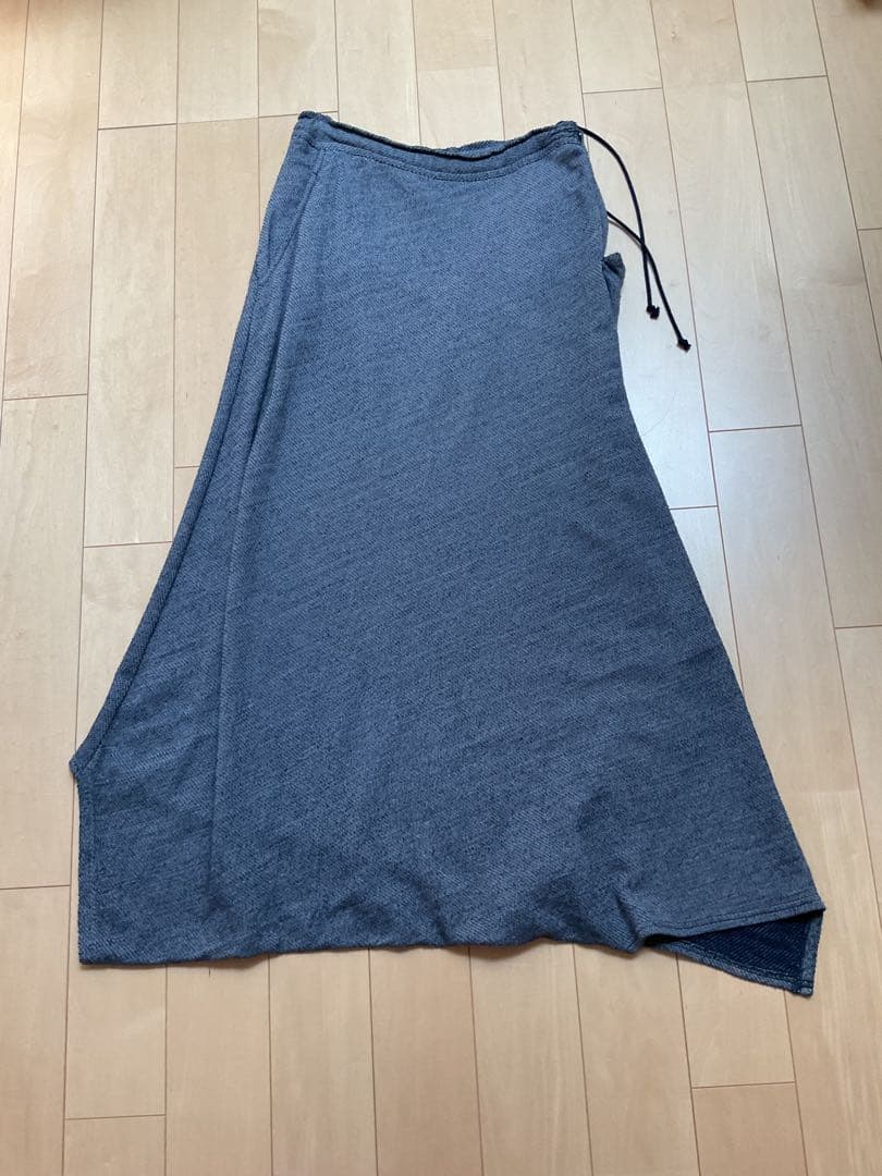 Y's ワイズ サルエルパンツ ブルー サイズ2 変形