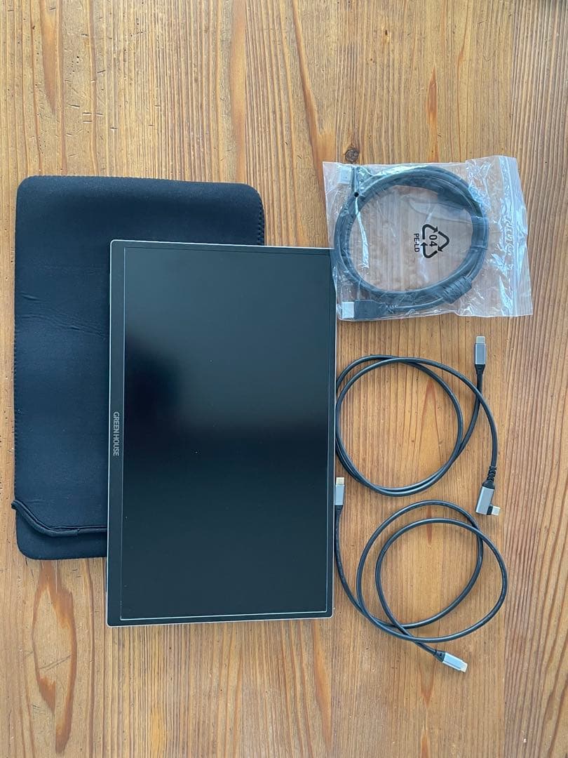 GREEN HOUSE ポータブルモニター 15.6インチ