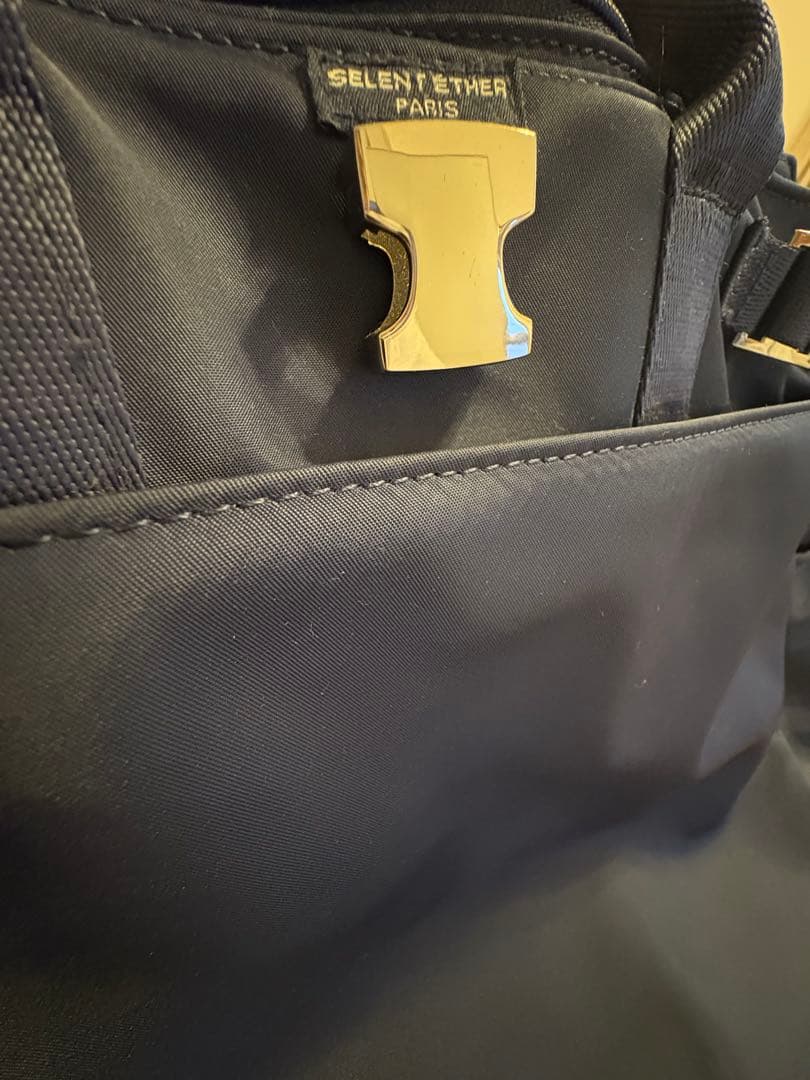 訳あり　SILENT ETHER ネイビー　ビジネスバッグ