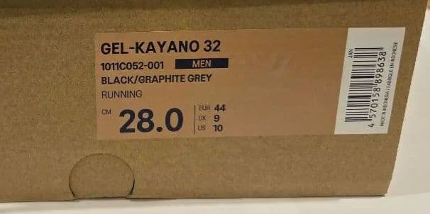 ASICS (アシックス) GEL-KAYANO 32 メンズ サイズ 28cm