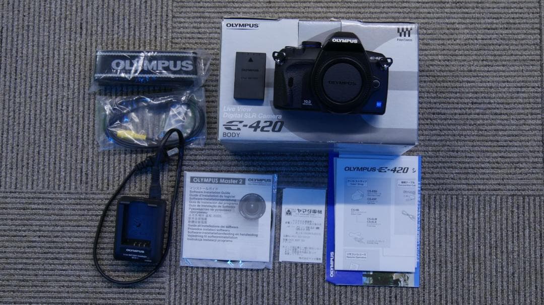 美品 オリンパス E-420 ボディ 箱あり