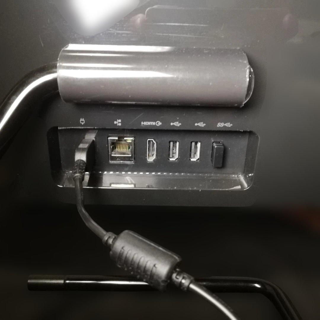 レノボ 超狭枠24インチ i5-9500T SSD化500GB＆メモリー増設