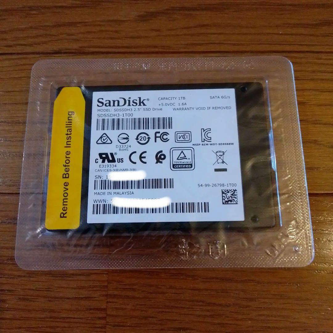 内蔵型SSD 1TB SSD SanDisk Ultra 3D